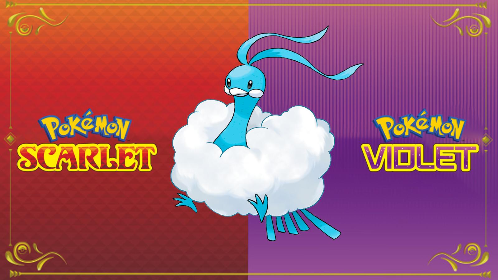 Swablu and Altaria in Pokemon Scarlet and Violet