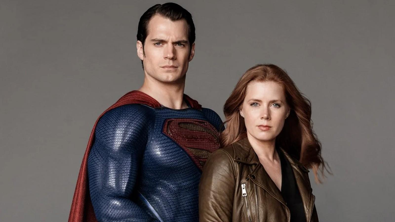 Amy Adams and Henry Cavill as Lois and Clark/Superman in Man of Steel
