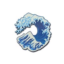 Great Wave sticker