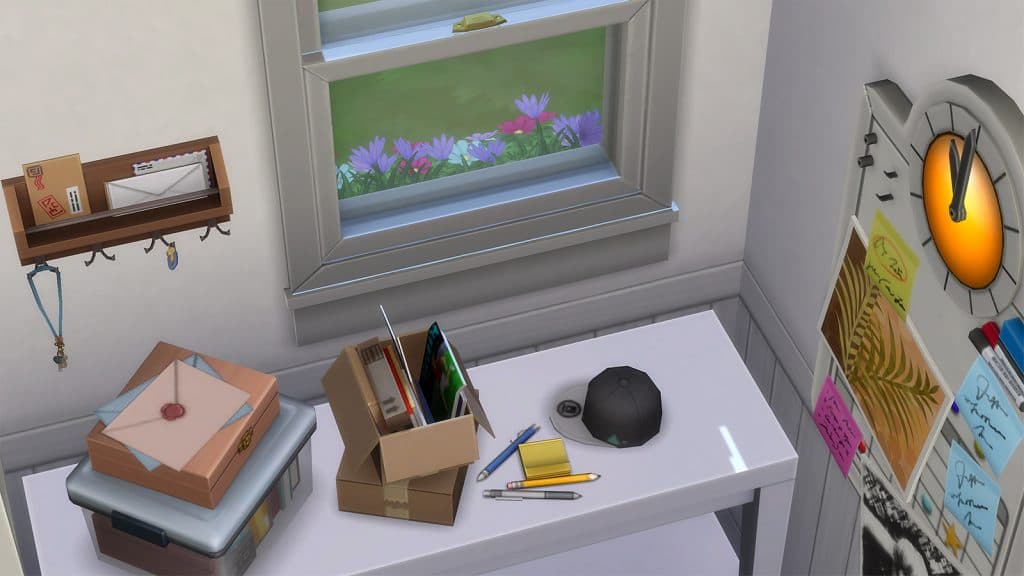 Clutter items from the Everyday Clutter Kit in The Sims 4