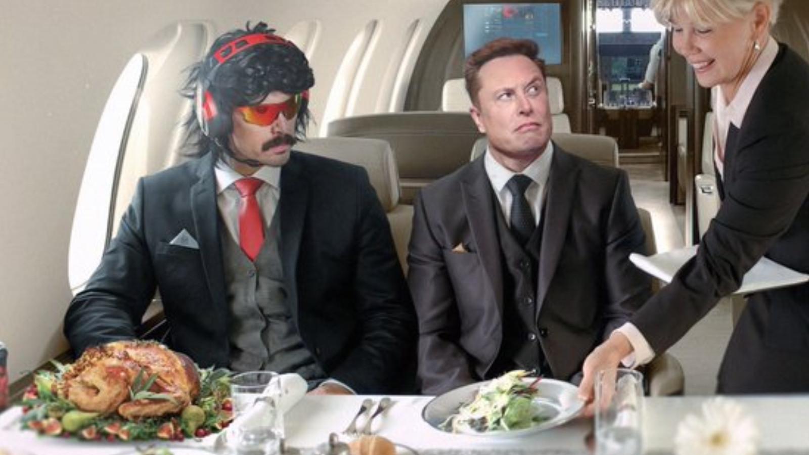 dr disrespect and elon musk