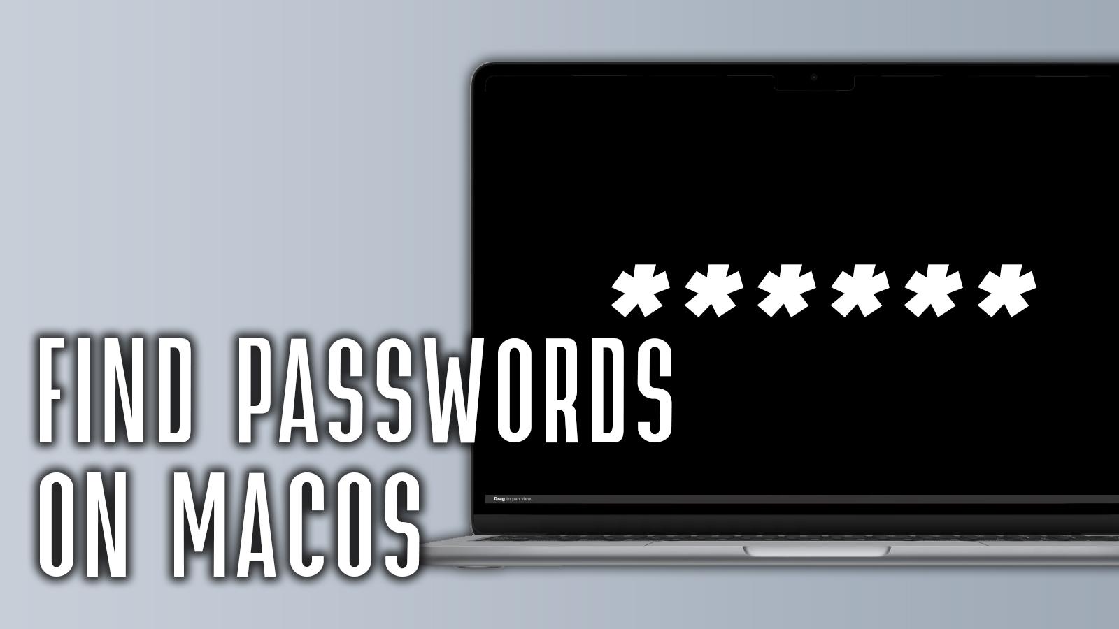 passwords mac os