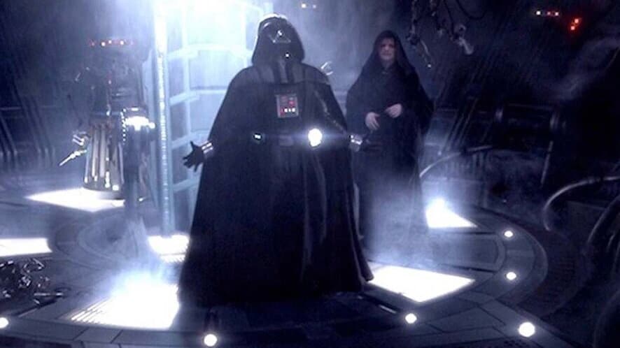 Darth Vader in Revenge of the Sith.
