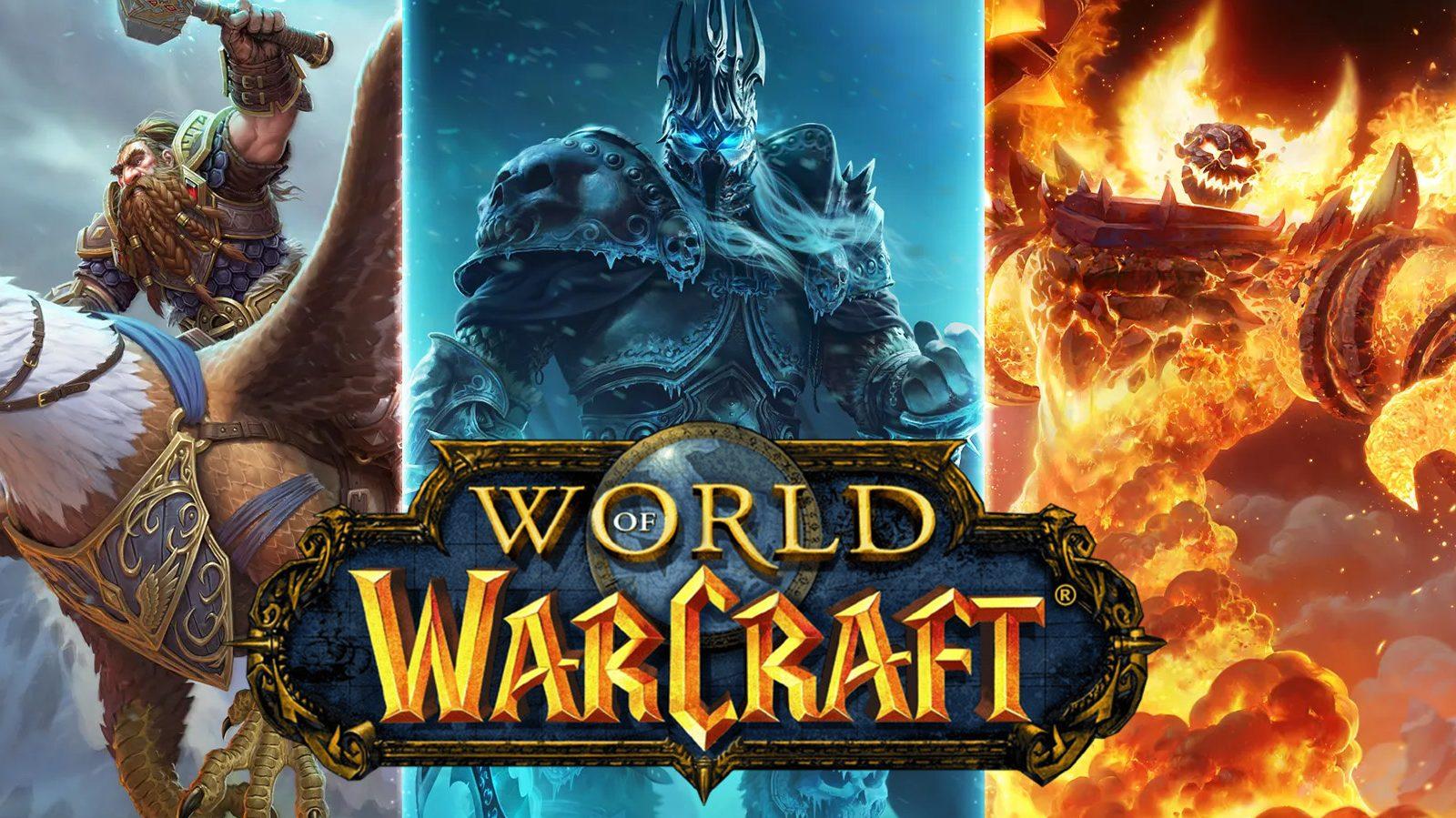 World of Warcraft 2022 key art and logo