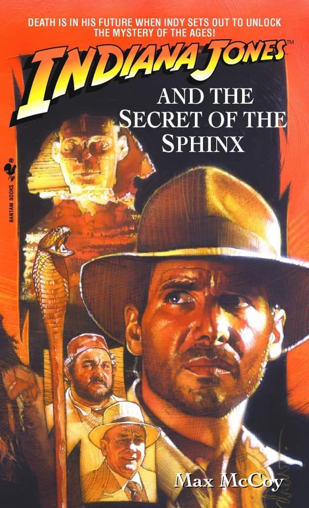 The cover of Indiana Jones and the Secret of the Sphinx
