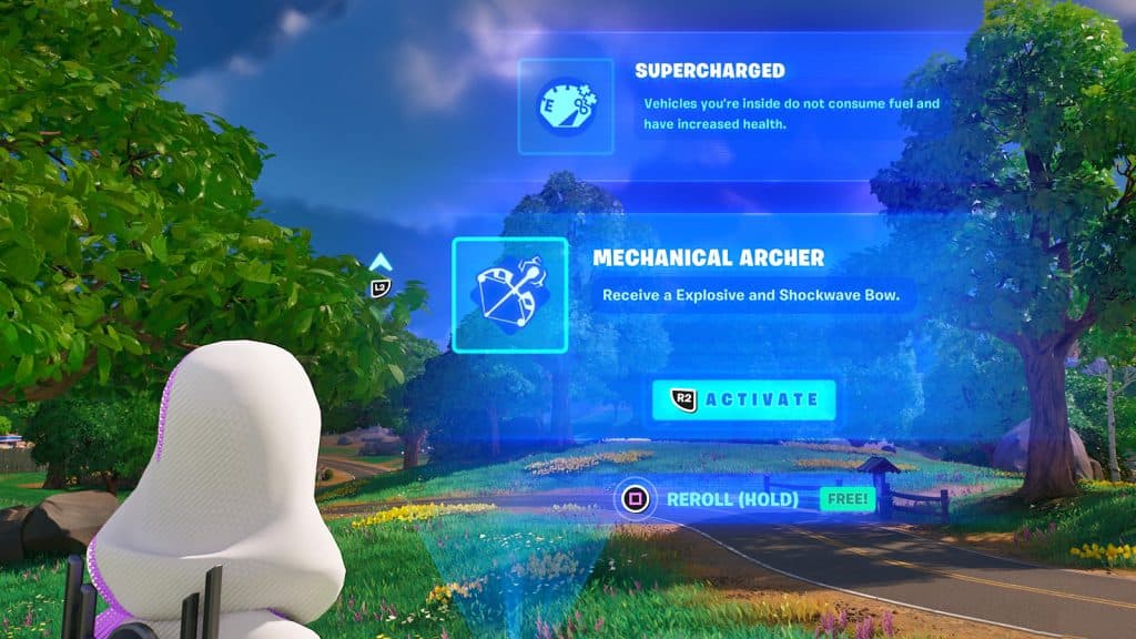 Reality Augments and perks in Fortnite