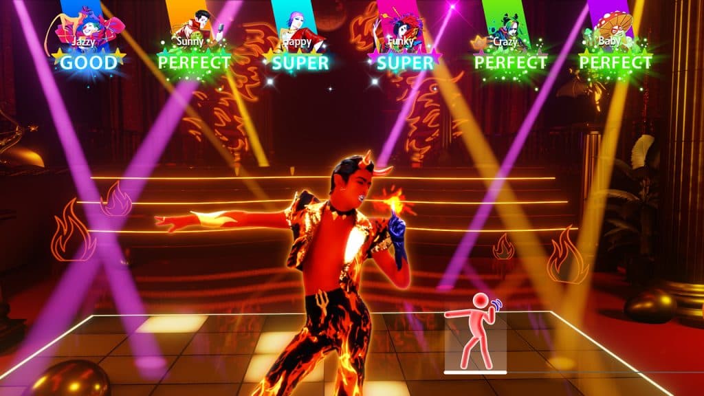 A screenshot from Just Dance 2023