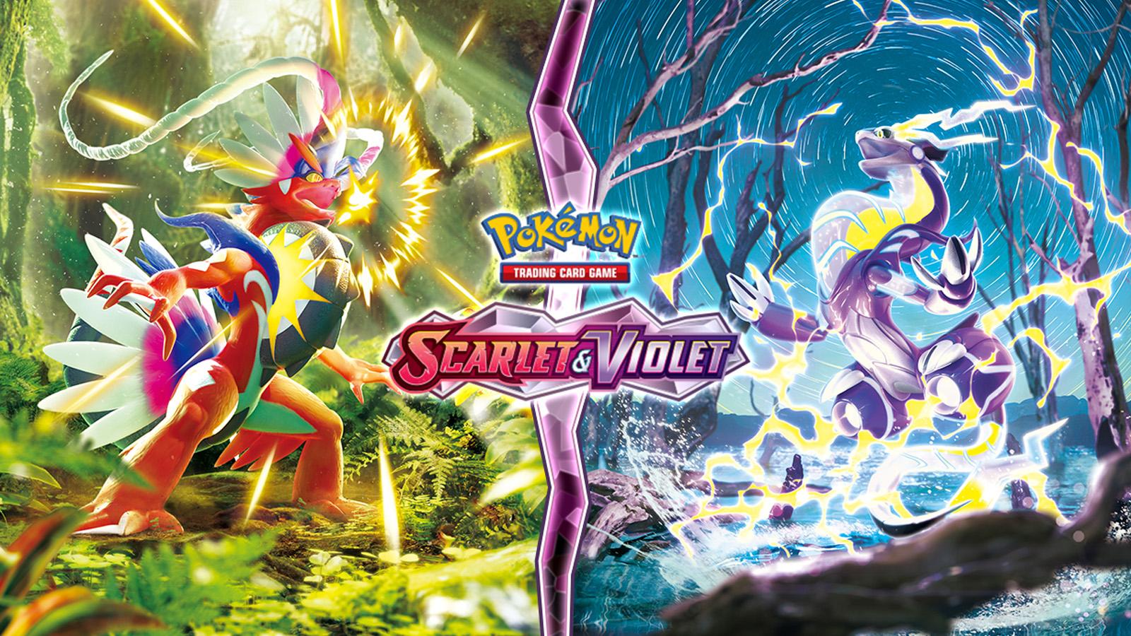 Pokemon TCG Scarlet Violet expansion