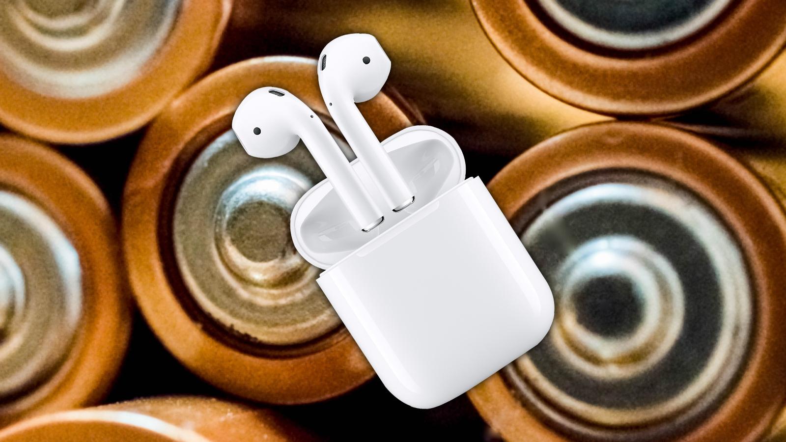 airpods and batteries