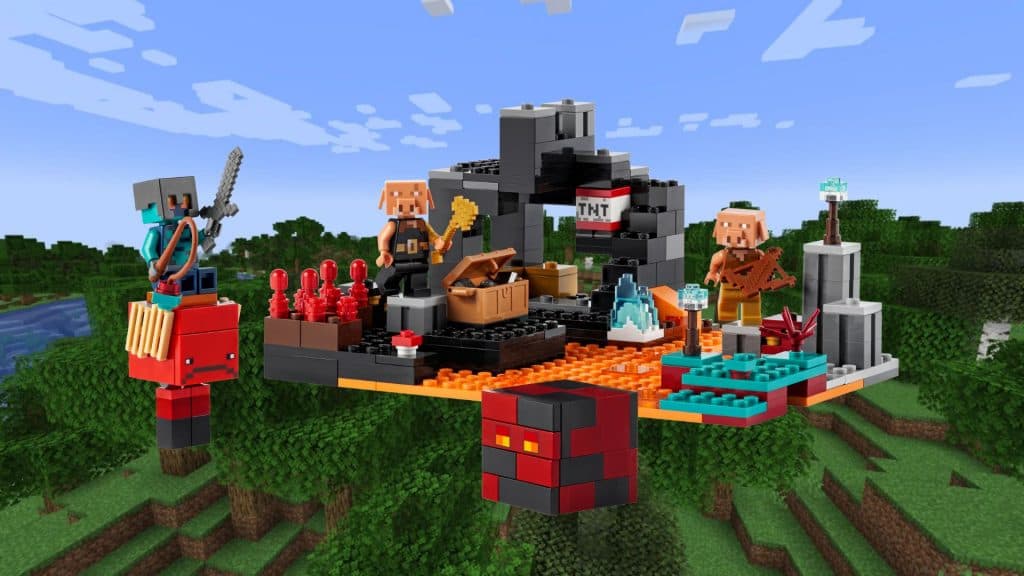 Minecraft lego set