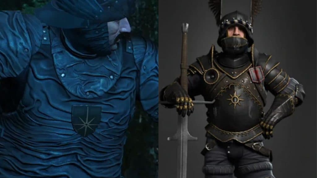 Nilfgaard armor in The Witcher 3