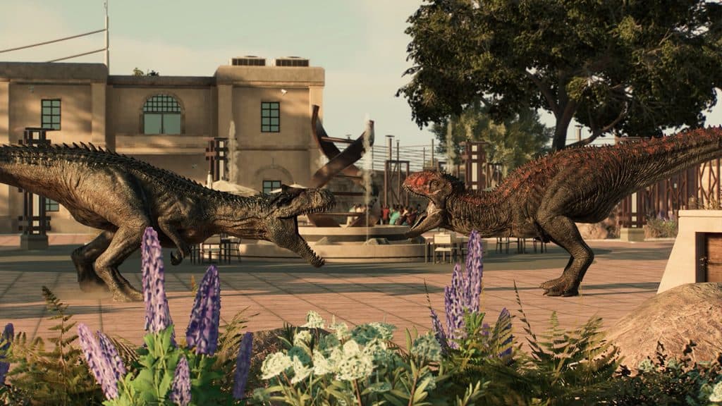Dinosaurs in the Jurassic World Evolution 2 Malta Expansion