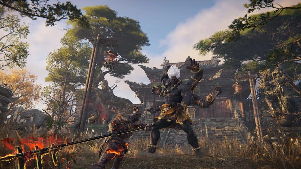 Naraka Bladepoint duelling screenshot