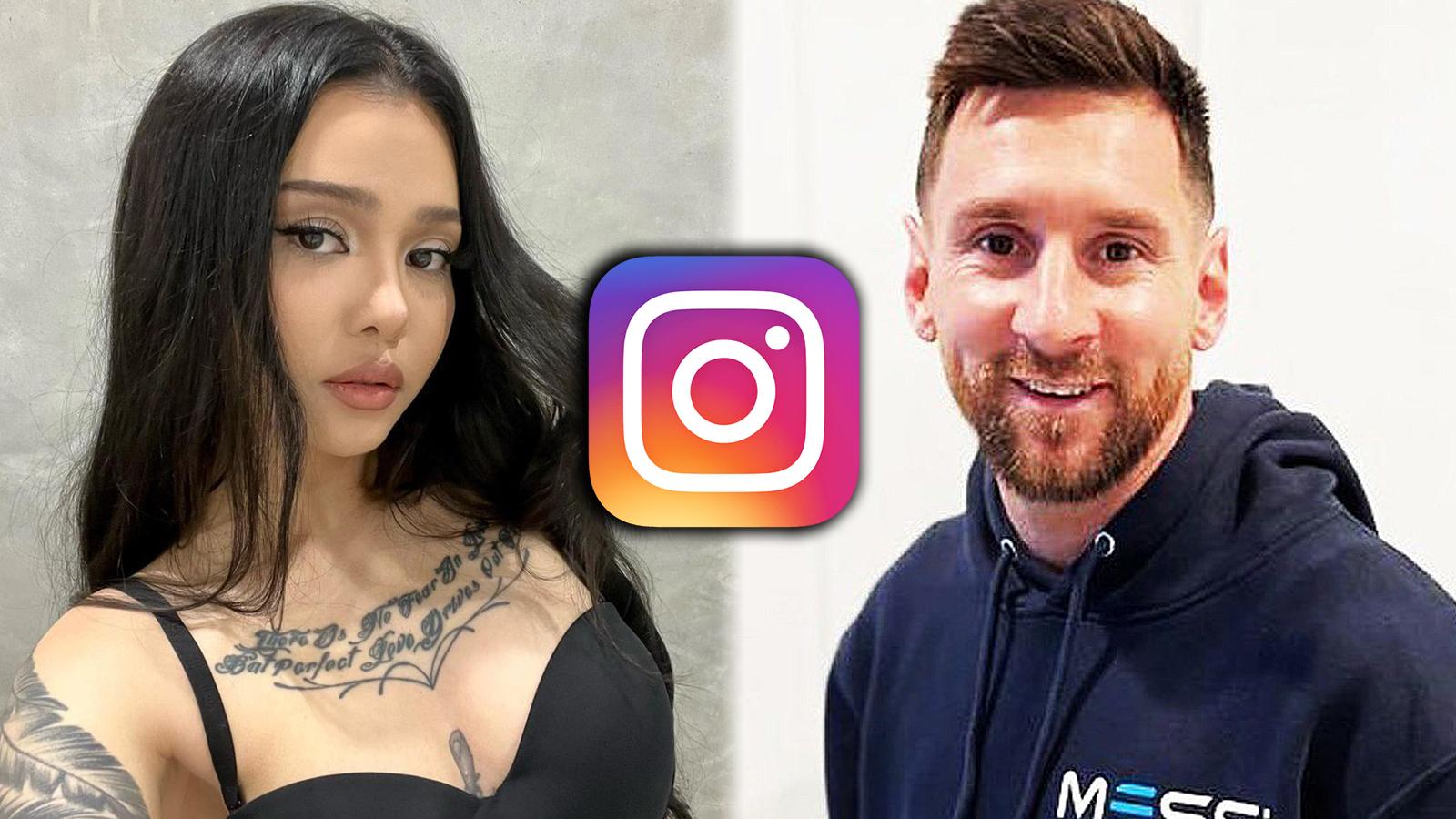 Messi Instagram post overtakes Bella Poarch tiktok