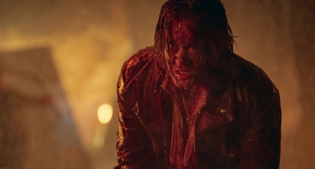 Joey Batey as Jaskier in The Witcher: Blood Origin