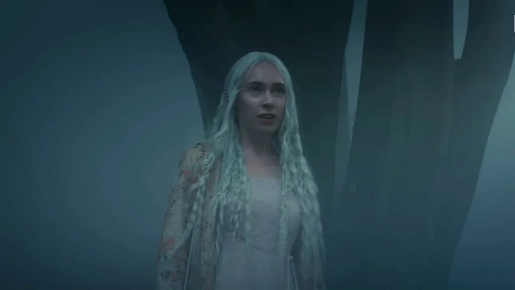 Lizzie Annis as Zacaré in The Witcher Blood Origin cast
