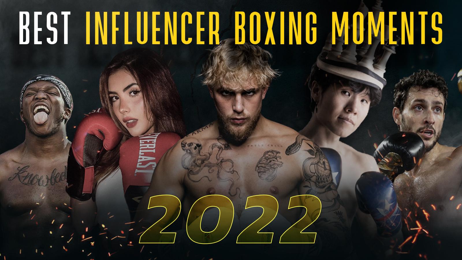 best influencer boxing moments of 2022