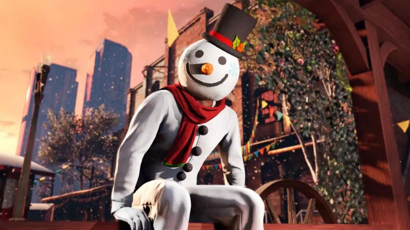 gta online snowman outfit