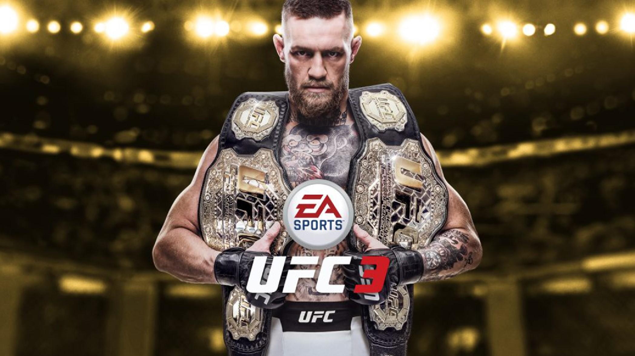 Conor McGregor UFC game cover