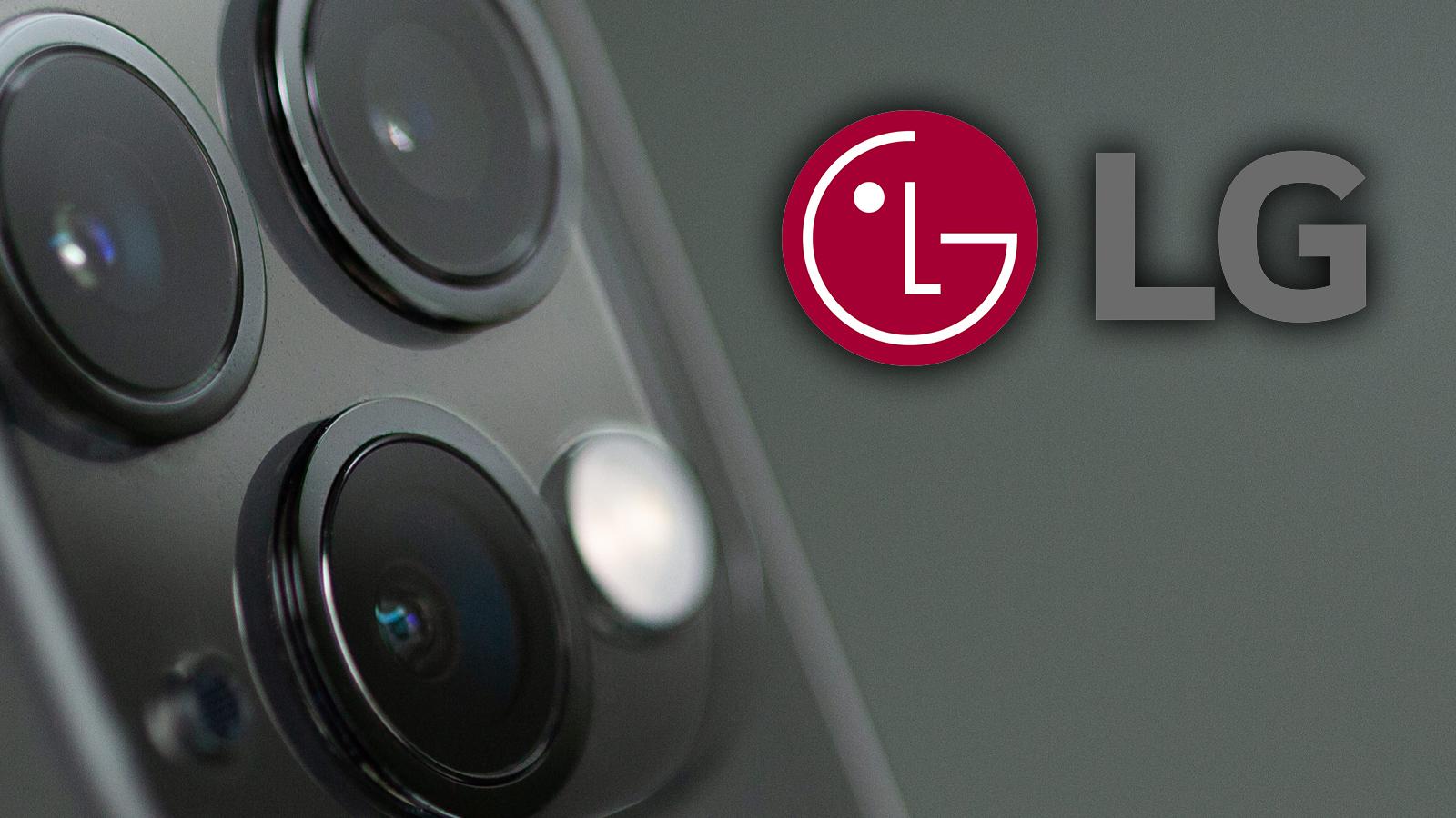 Phone camera with the LG Logo