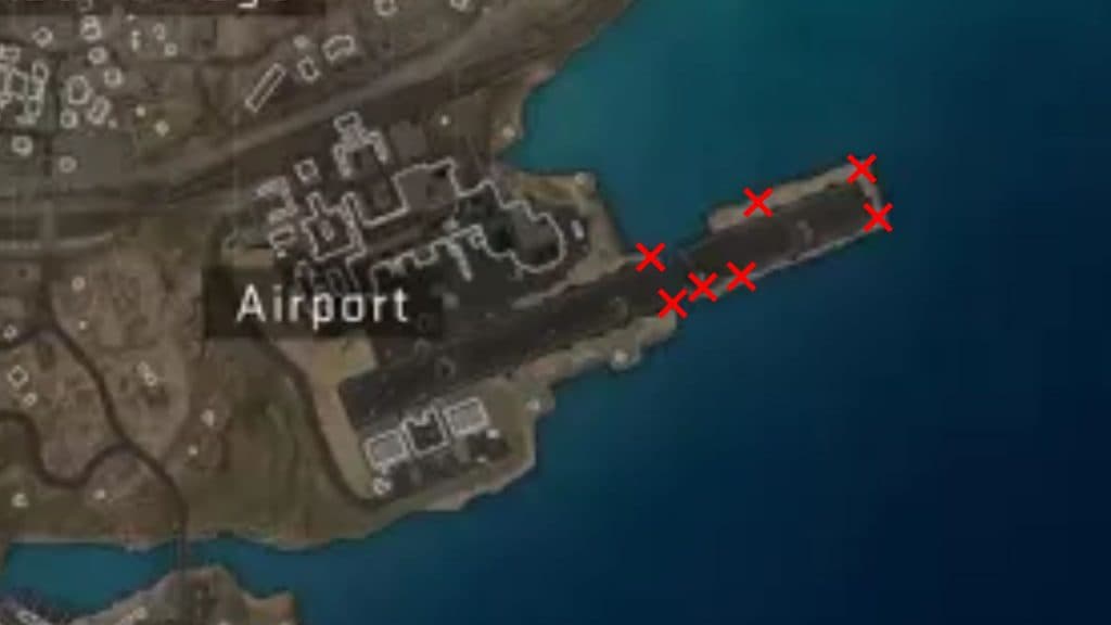 Airport Cache location Warzone 2