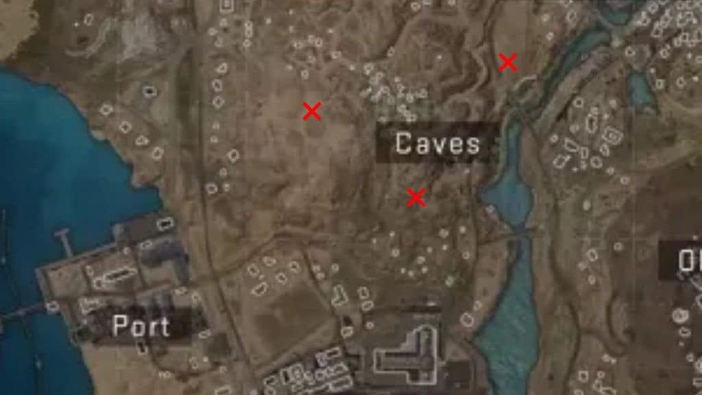 Warzone 2 caves hidden cache location
