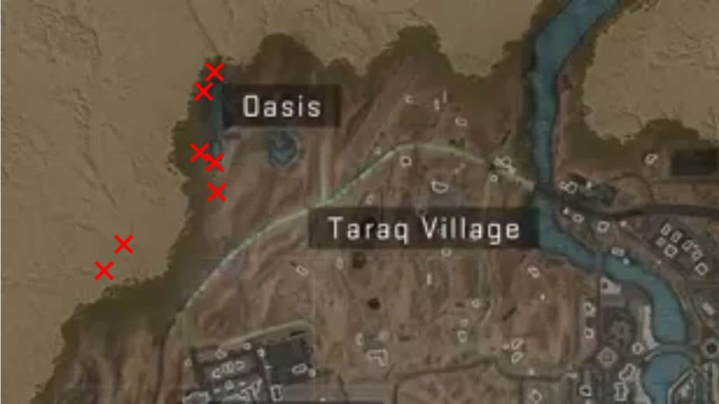Warzone 2 Oasis Cache location