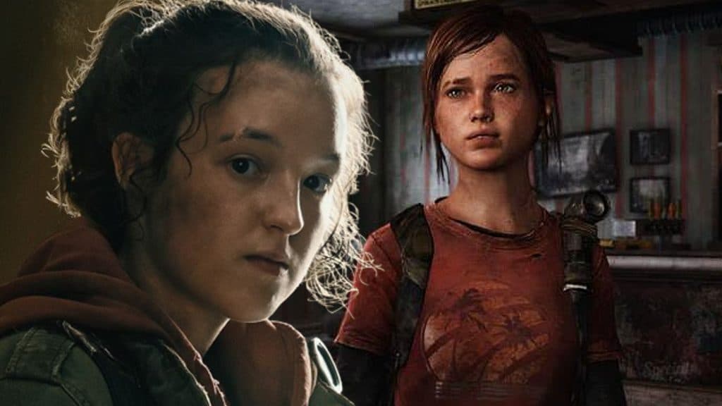 Bella Ramsey and Ellie in The Last of Us HBO show and game