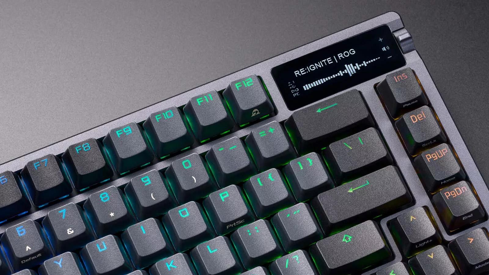 Asus reveals ROG Azoth 75% mechanical gaming keyboard - Dexerto