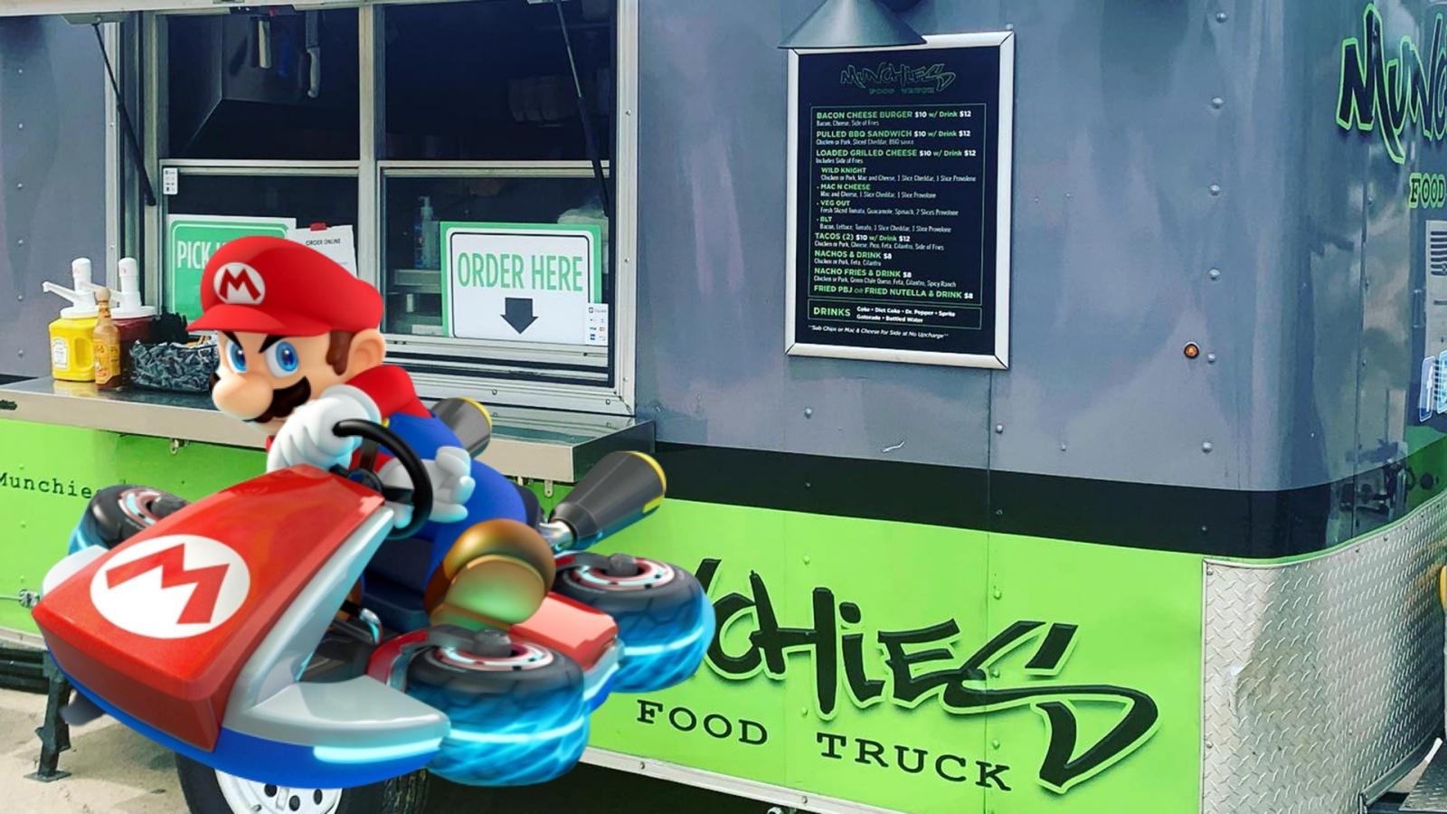 food truck super Mario kart