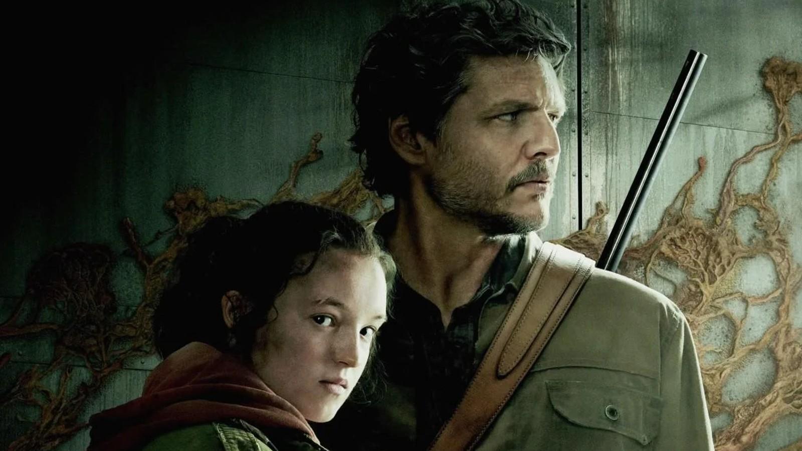 Pedro Pascal and Bella Ramsey in The Last of Us HBO series