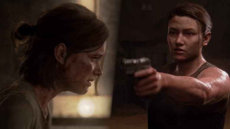 Ellie and Abby in The Last of Us Part II