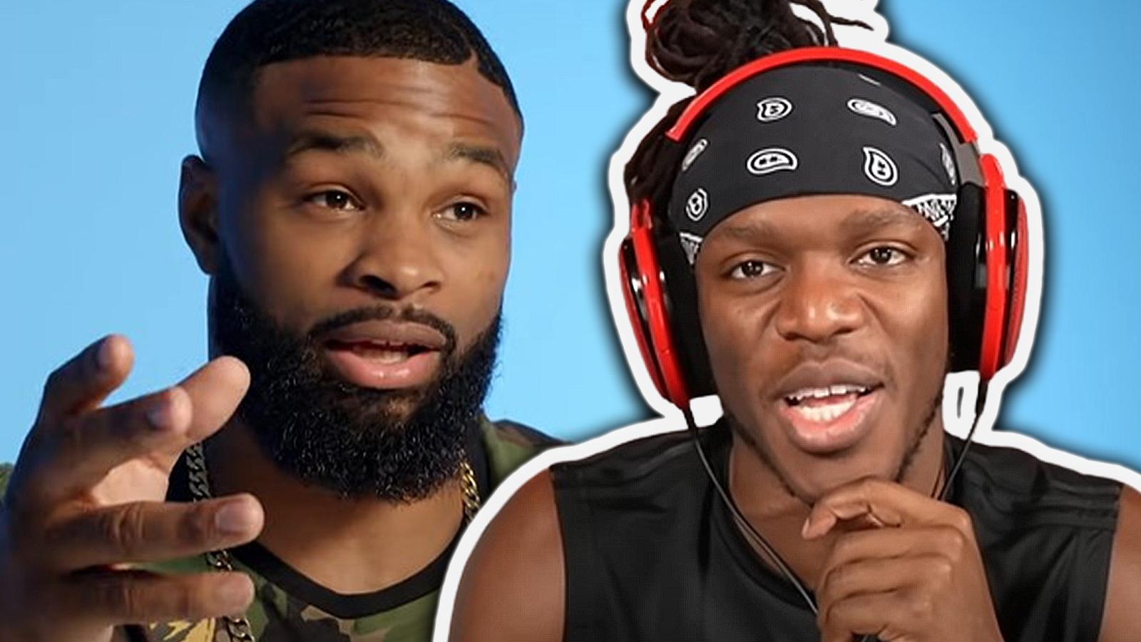 Tyron Woodley pops off on KSI for ducking fight contract