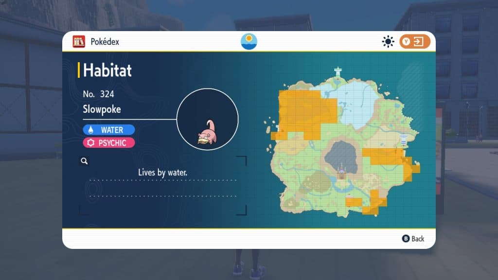 slowpoke locations pokemon scarlet violet