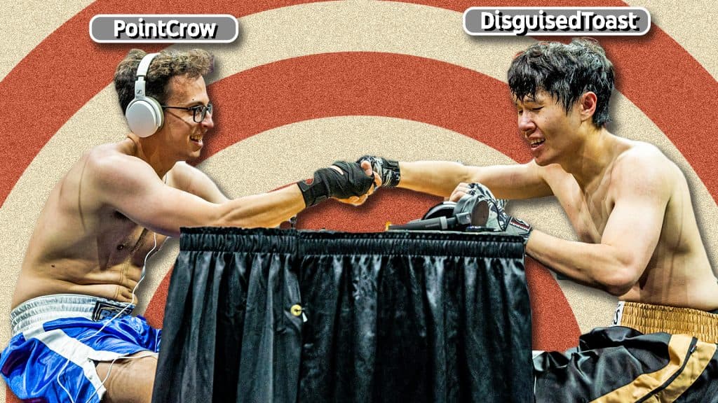 PointCrow details stepping into the ring with his greatest inspiration,  DisguisedToast - Dexerto