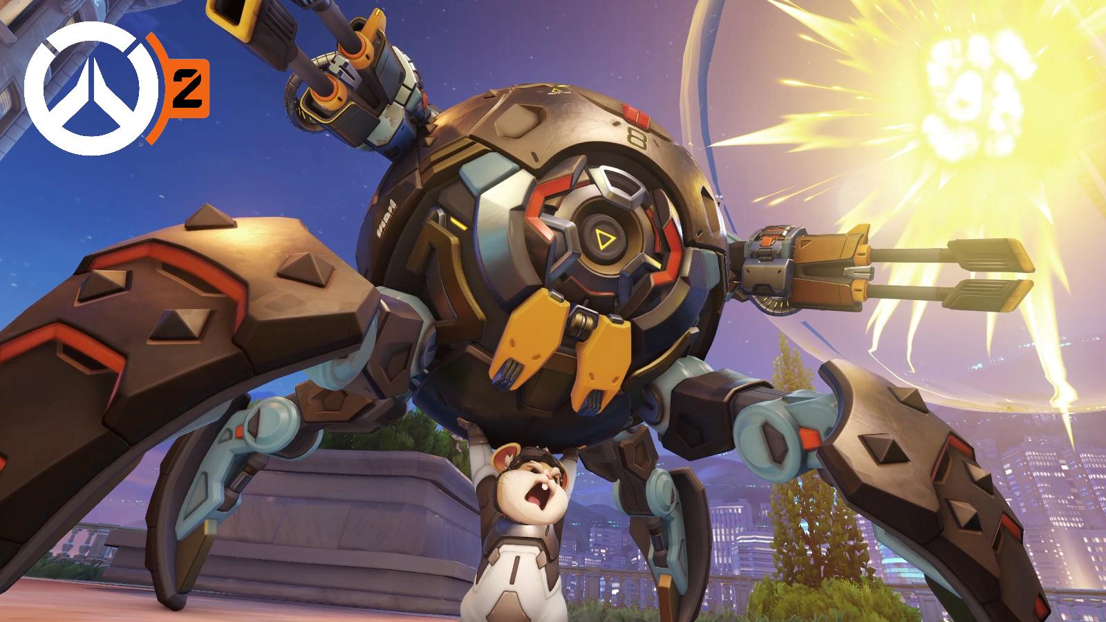 wrecking ball holds up mech in ow2