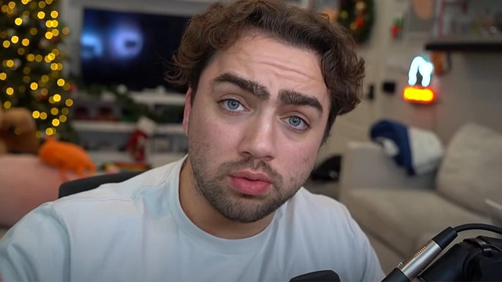 Mizkif gives health update after bench press accident