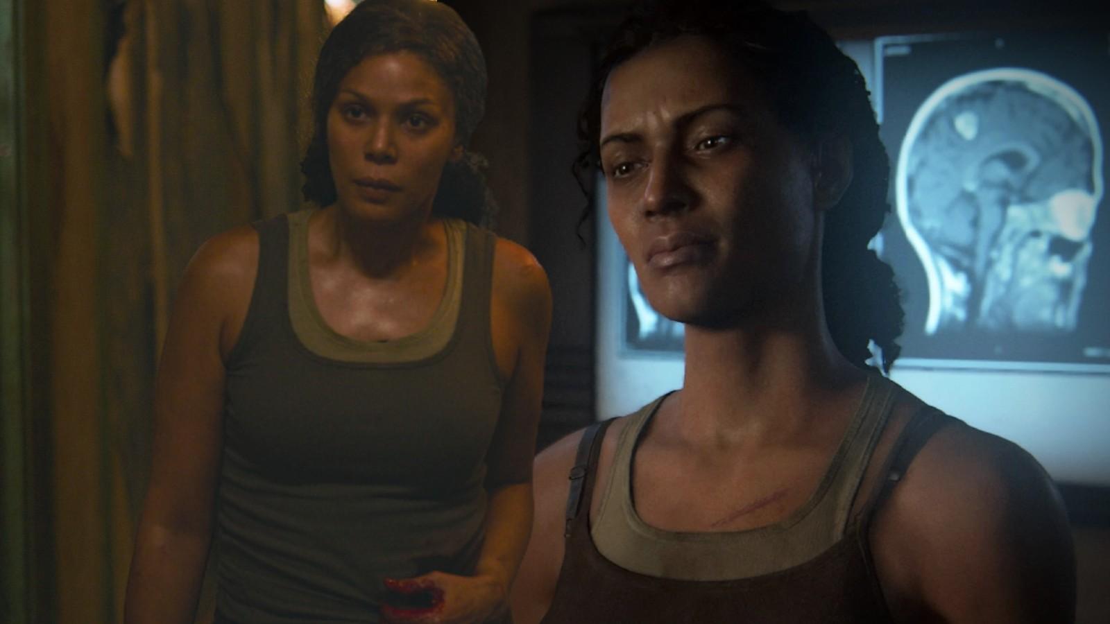 Marlene in The Last of Us HBO show an dgame