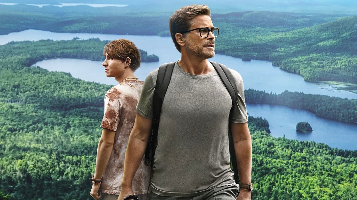 Rob Lowe in the poster for Dog Gone.