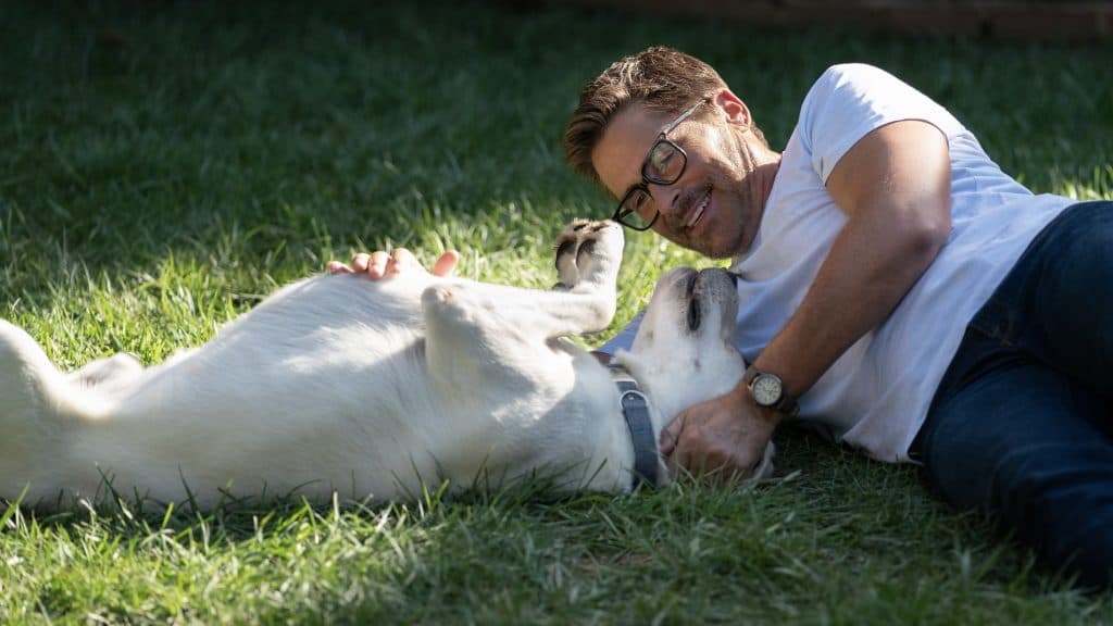 Gawker playing with Rob Lowe in Dog's Gone.
