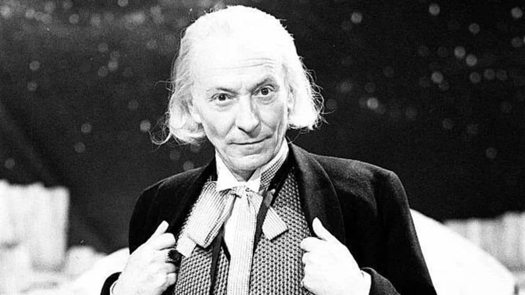 An image of the first Doctor, played by William Hartnell.