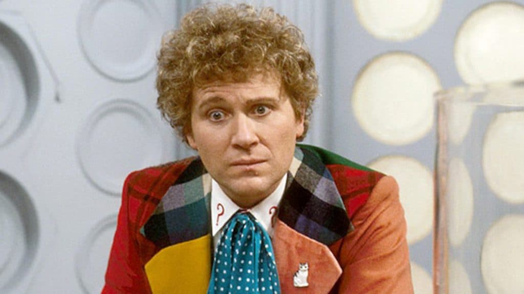 An image of Colin Baker in Doctor Who.