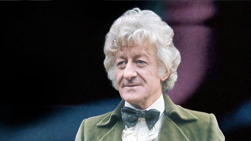 An image of Jon Pertwee as the third Doctor in Doctor Who.