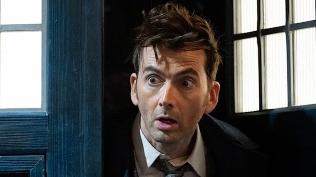 An image of David Tennant as the Fourteenth Doctor.