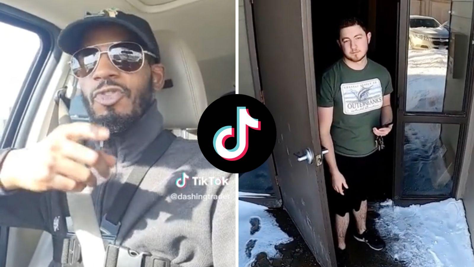 DoorDash driver divides viewers as he confronts customers who don’t tip