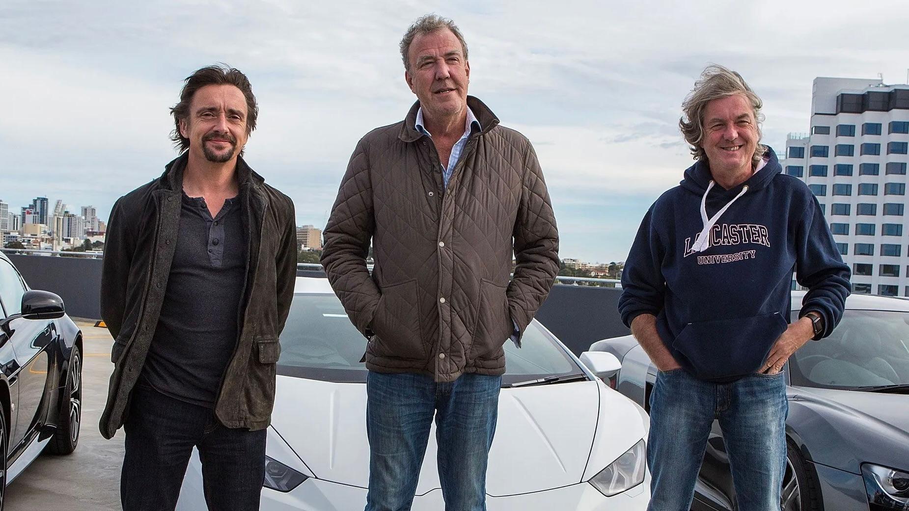 Jeremy Clarkson presenting The Grand Tour.