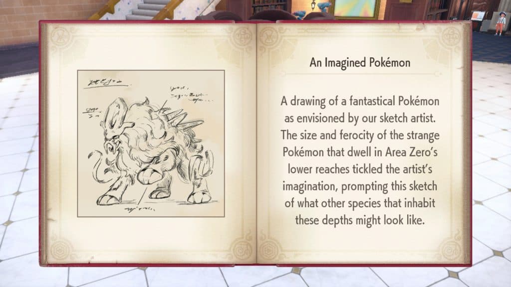An unreleased Paradox Pokemon that could be in Scarlet & Violet DLC