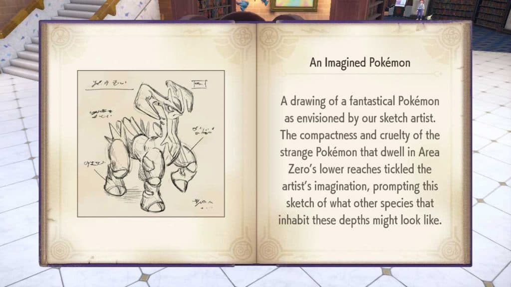 An unreleased Paradox Pokemon that could be in Scarlet & Violet DLC