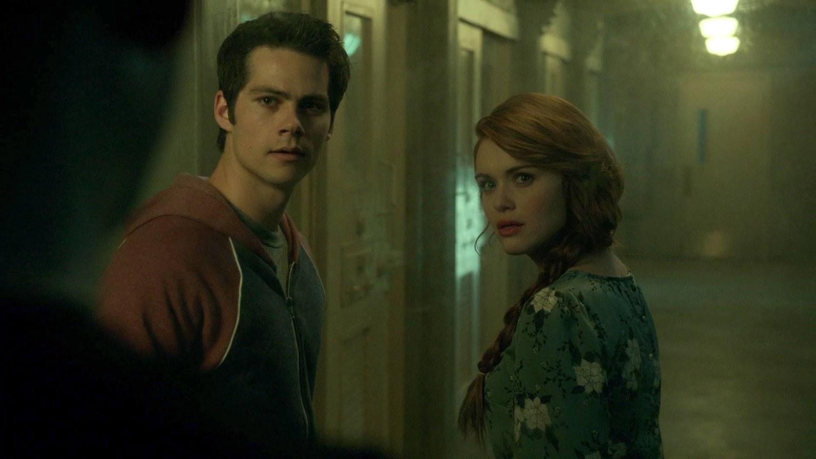 teen wolf stiles and lydia dylan O'brien