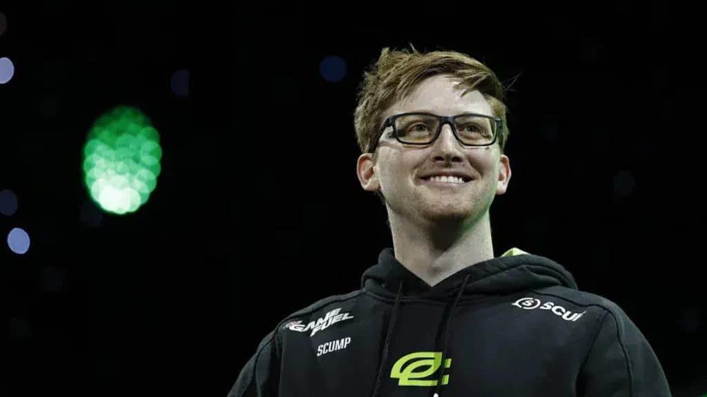 scump playing for optic chicago in call of duty league